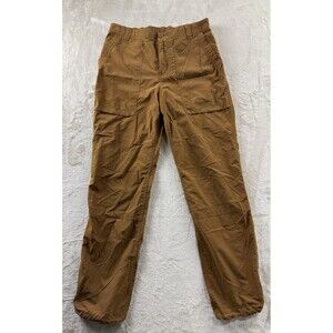REI Mens Pants Co-Op Size 34x32 Rust Nylon Hiking Outdoor Gorpcore